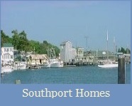 Southport NC Waterfront area 